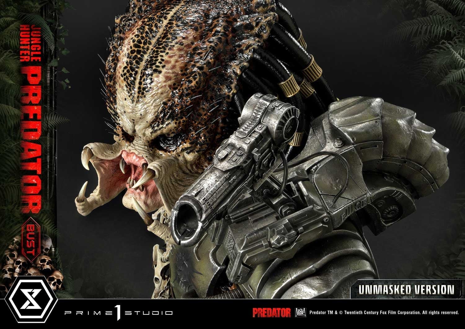 [สั่งจอง]Prime 1 Studio 1/3 : Jungle Hunter Predator Bust (Predator 1987)