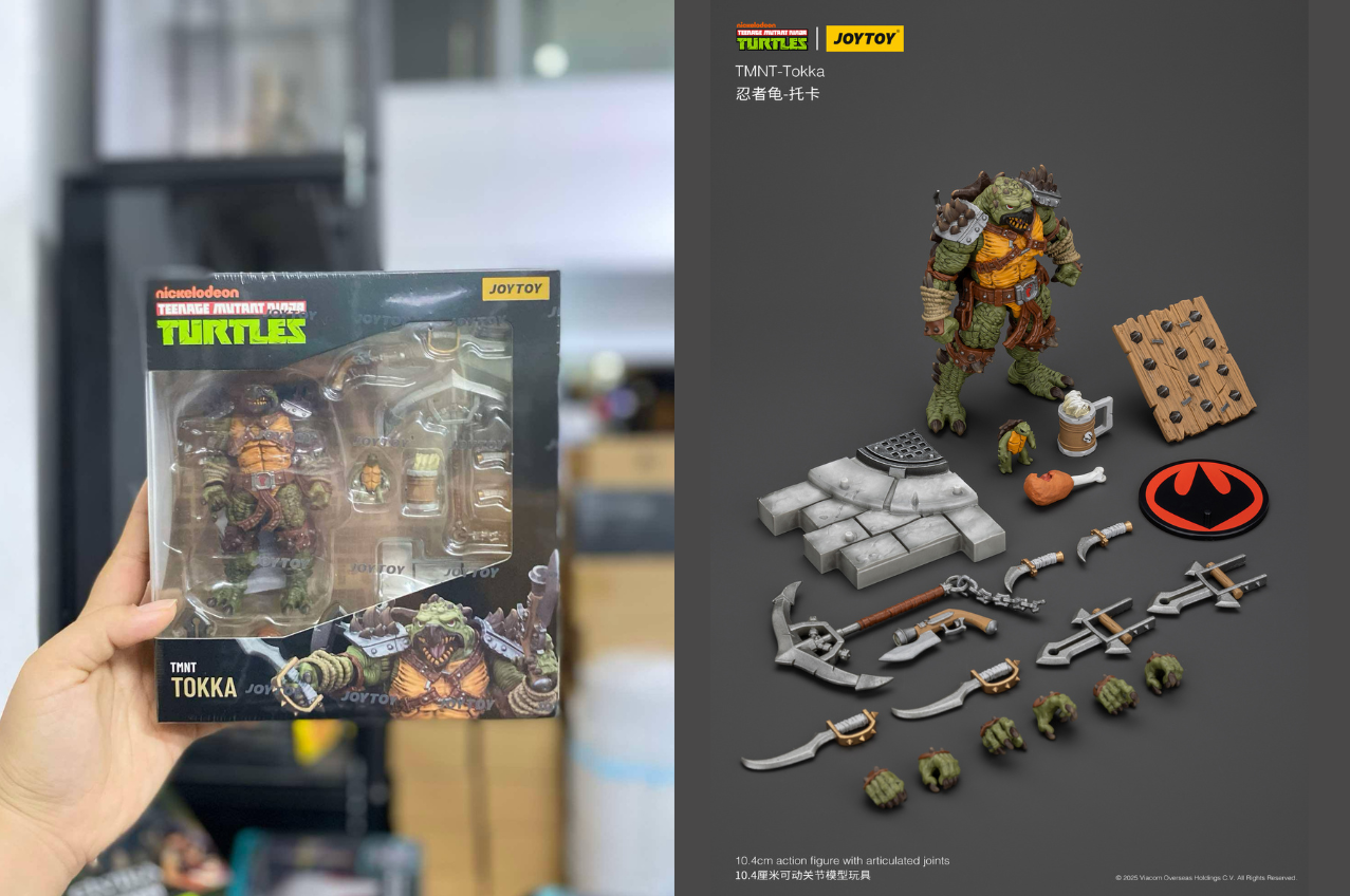 [พร้อมส่ง]Joy toy 1/18 : TMNT- JT01017 : Tokka"