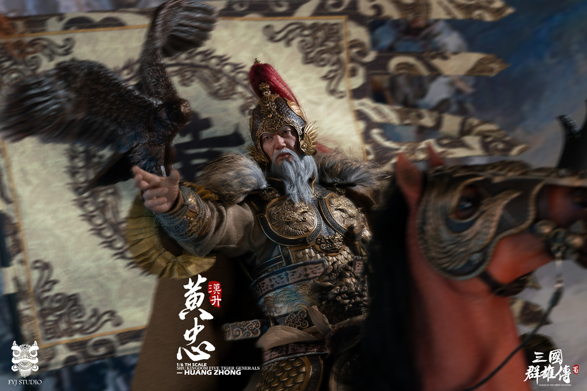 [สั่งจอง] FYJ-STUDIO 1/6 Three Kingdoms series Shu Han five tiger general of the HUANG ZHONG - FYJ 002-A : HUANG ZHONG
