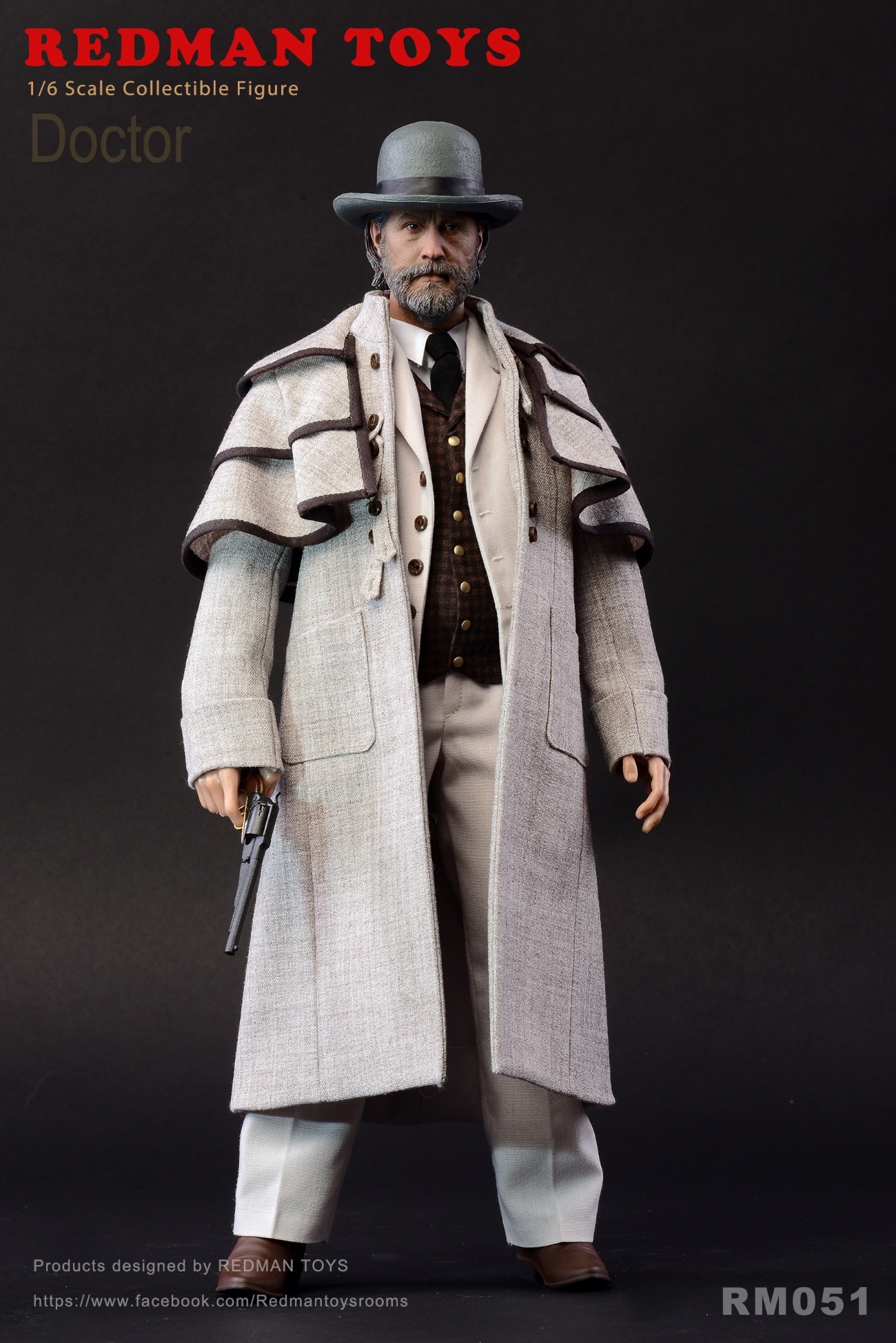 [สั่งจอง]REDMAN TOYS RM051 1/6 : Django Doctor