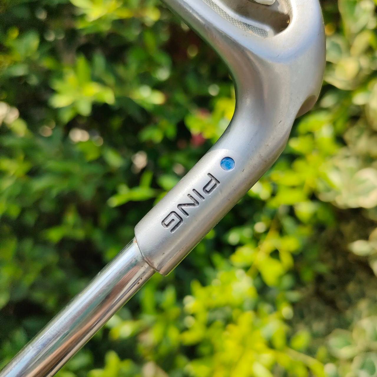 เหล็ก W PING i15 จุดน้ำเงิน ก้าน PING AWT FLEX R งานนุ่ม สปินดีจัดๆ ของดีมาก FORGED เน้นๆ ร่องคมมาก