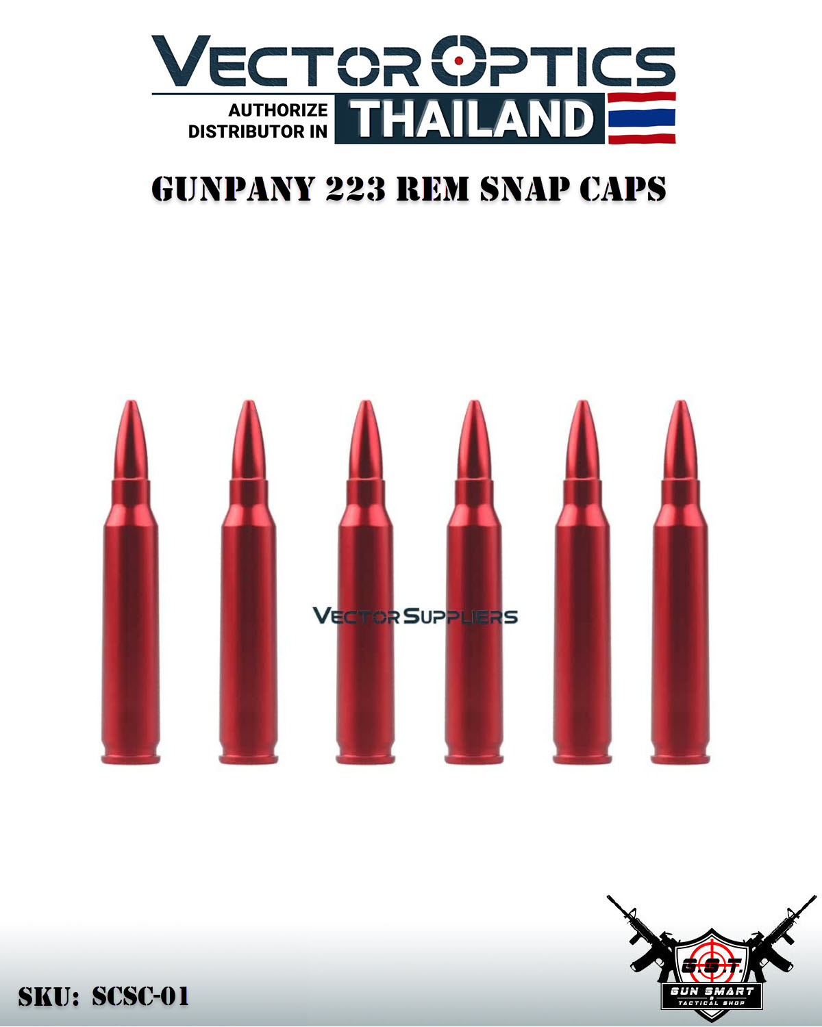 223 REM SNAP CAPS