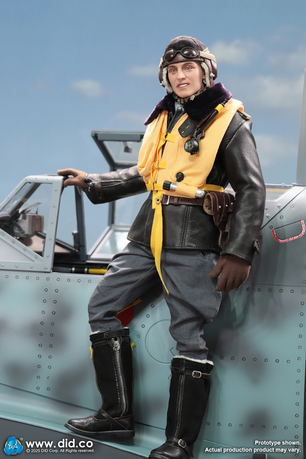 [สั่งจอง] DID 1/6 : WWII German - D80190 : Luftwaffe Ace Pilot – Erich Hartmann