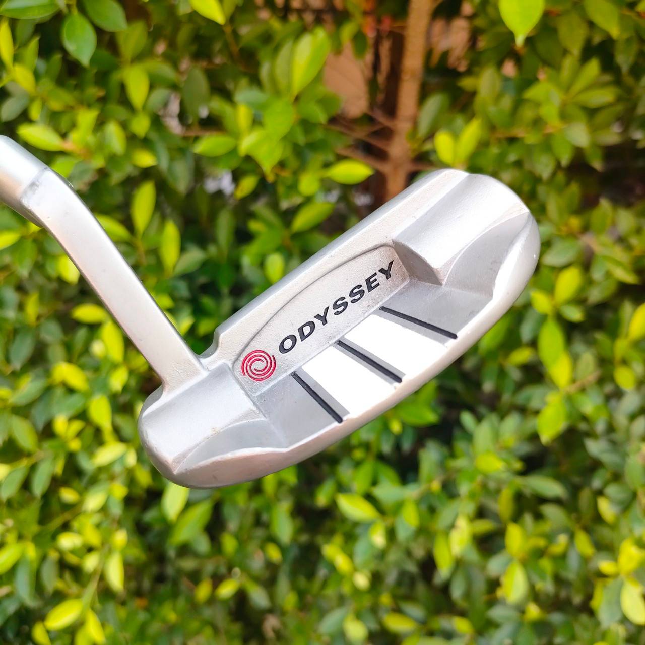 PUTTER ODYSSEY DUAL FORCE 330 MALLET ความยาว 34 นิ้ว พัตเตอร์ทรงมอลเล็ตที่ชดเชยสูง และมีการทำบล๊านซ์น้ำหนักได้ดีมาก ไม้กอล์ฟมือสอง ของแท้ BY NakaraLuxurious