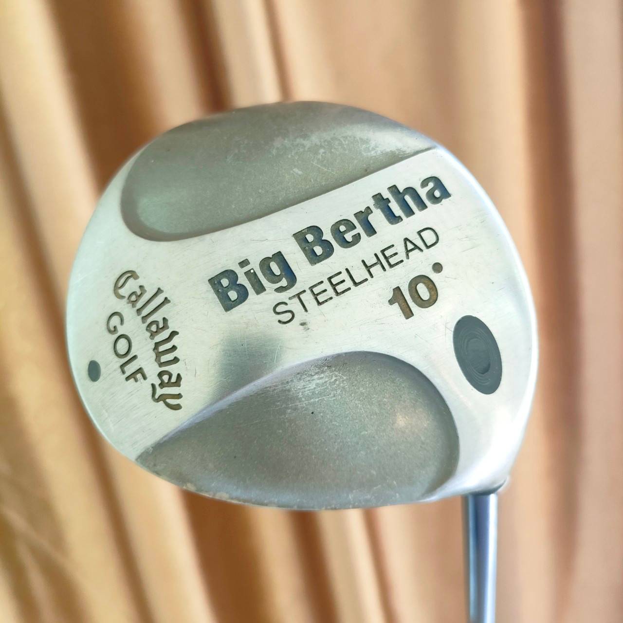 DRIVER CALLAWAY BIG BERTHA STEELHEAD องศา 10 ก้าน SUPER JV200 FLEX S หัวไม้ใหญ่ ตีง่ายมาก ก้านเจาะทะลุ ตีได้ฟีลลิ่ง ก้าน JV เป็น JAPAN SPEC ไม้กอล์ฟพรีเมี่ยมมือสอง ของแท้ By NakaraLuxurious