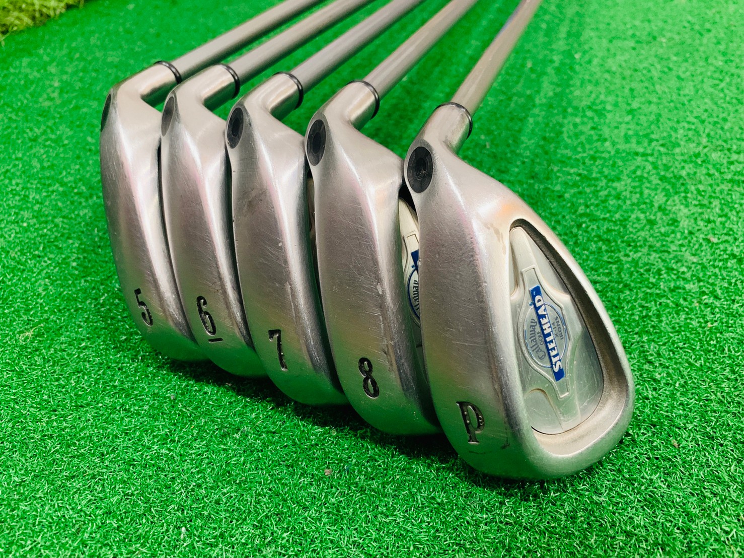 IRON SET CALLAWAY GOLF STEELHEAD X-14