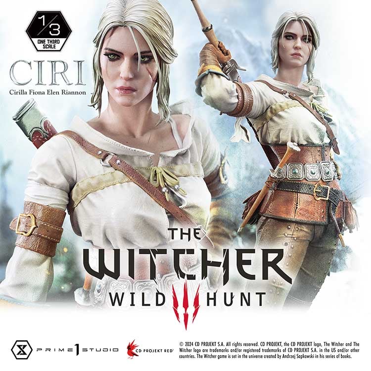 [สั่งจอง]Prime 1 Studio MMW3-03 : Ciri Fiona Elen Riannon (The Witcher 3: Wild Hunt)