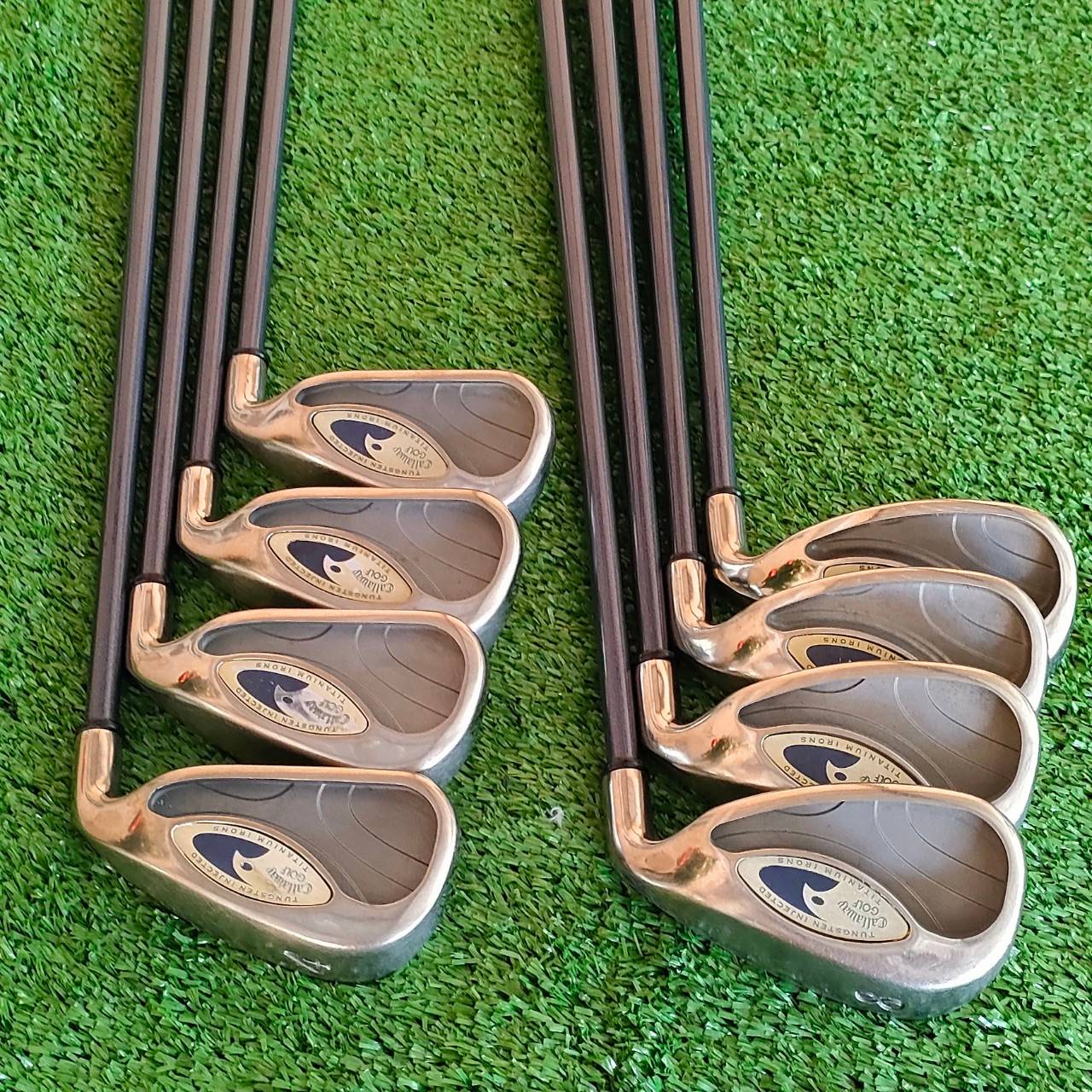 ชุดเหล็ก CALLAWAY HAWK EYE UL มีเหล็ก 4-9 เเละ PW AW