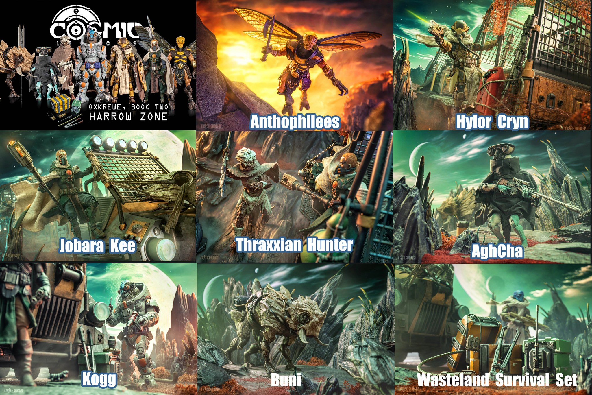 [สั่งจอง] Fourhorsemen Cosmic Legions: OxKrewe, Book Two - Harrow Zone