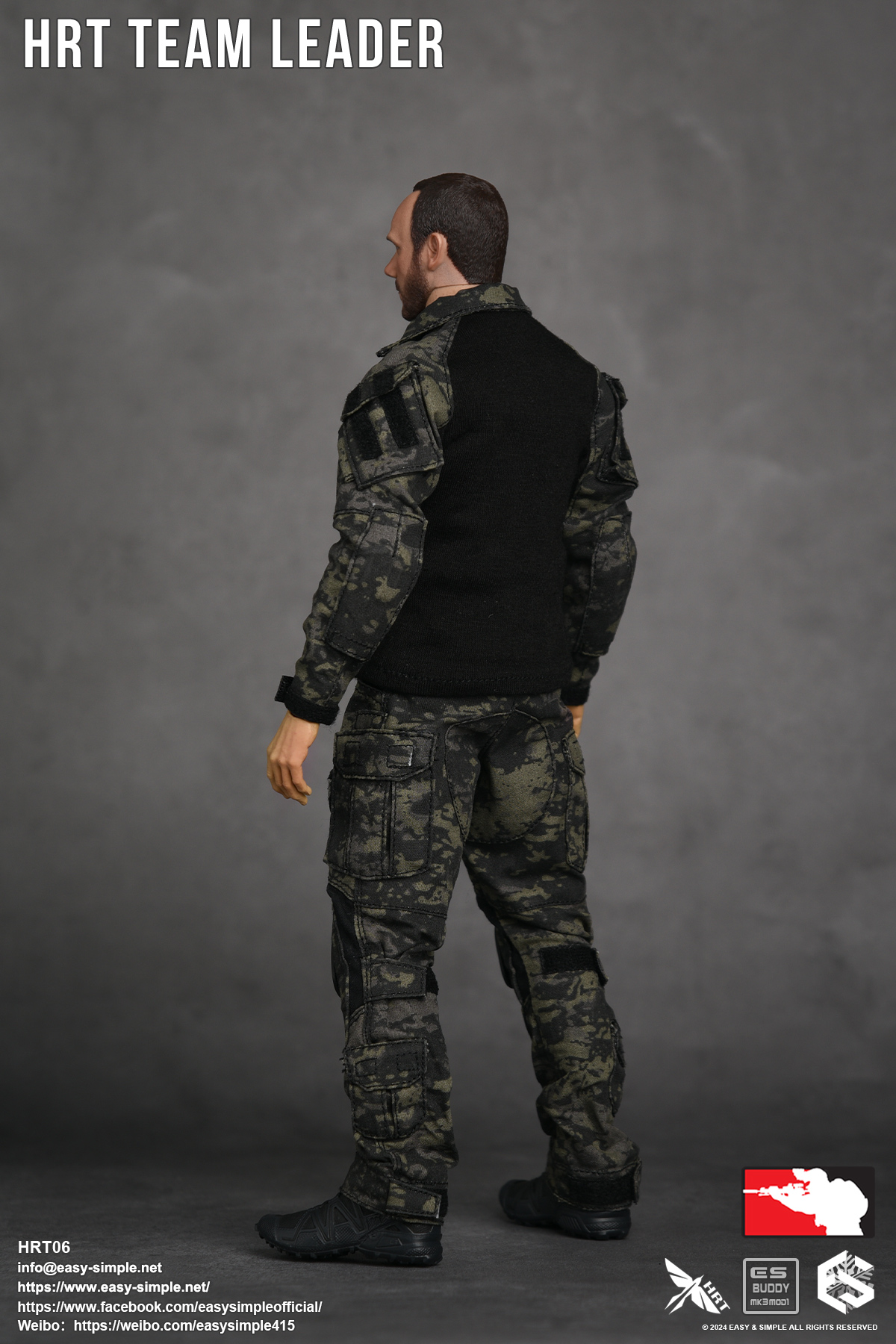 [สั่งจอง]Easy&Simple HRT06 1/6 : HRT TEAM LEADER