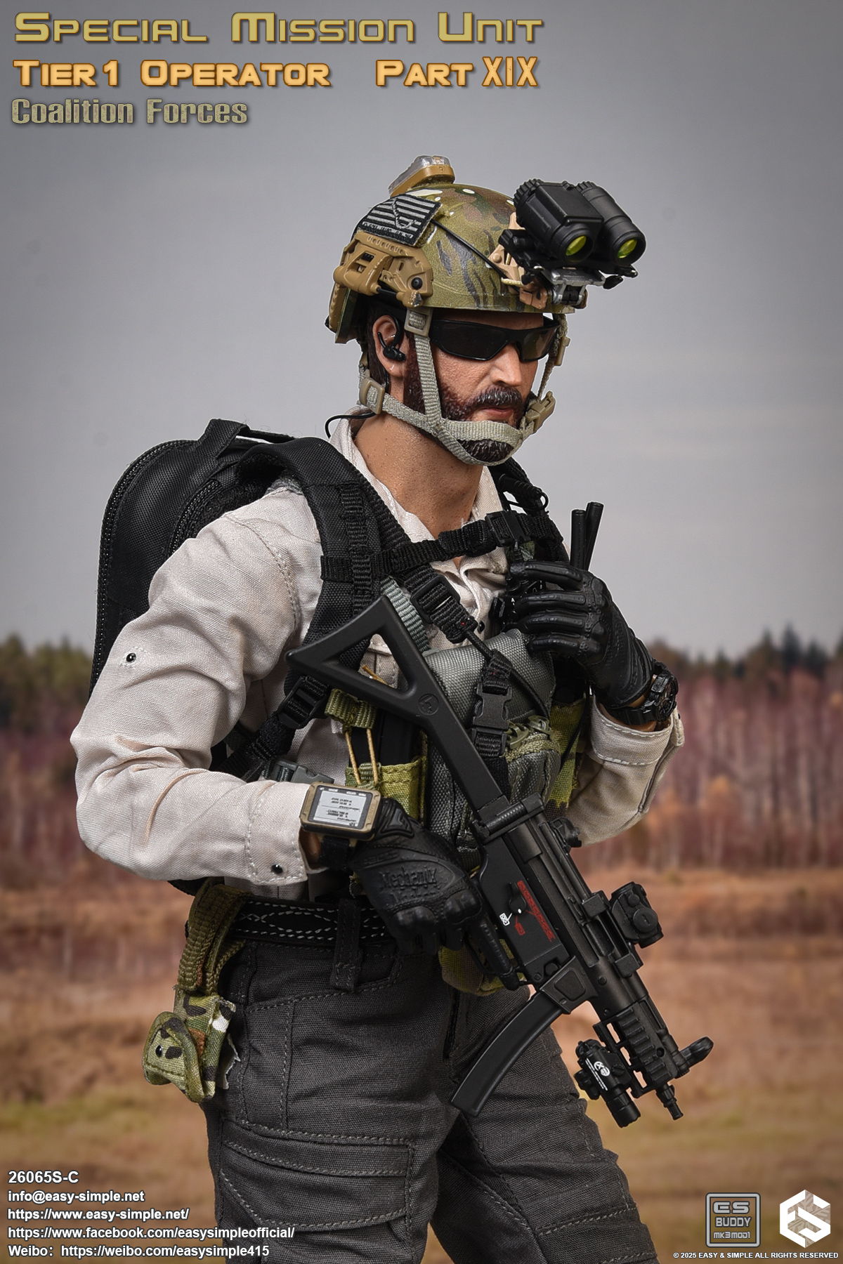 [สั่งจอง]Easy&Simple 1/6 : SMU Tier1 Operator Part XIX Coalition Forces