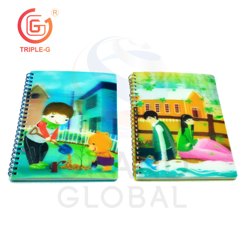 Triple-G สมุดโน๊ตอเนกประสงค์ ลาย 3 มิติแฟนซี รุ่น A5-1
