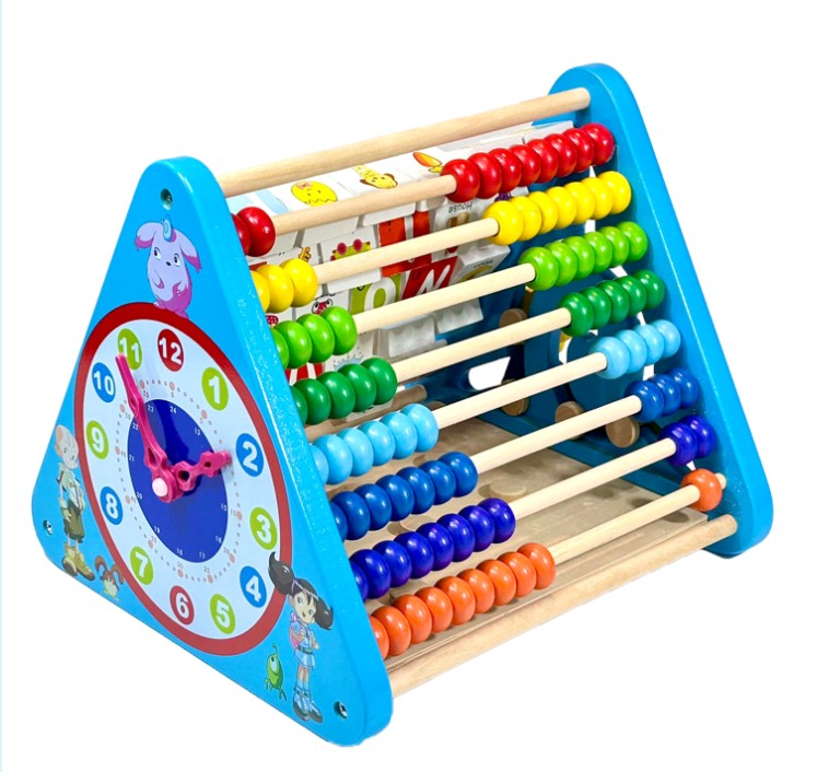 เกมฝึกทักษะ 5 in 1,ของเล่นฝึกพัฒนาการ ด้านกล้ามเนื้อมือ , ภาษา , การคำนวน , หน่วยเวลา , ฝึกเชาว์ ,พร้อมส่ง
