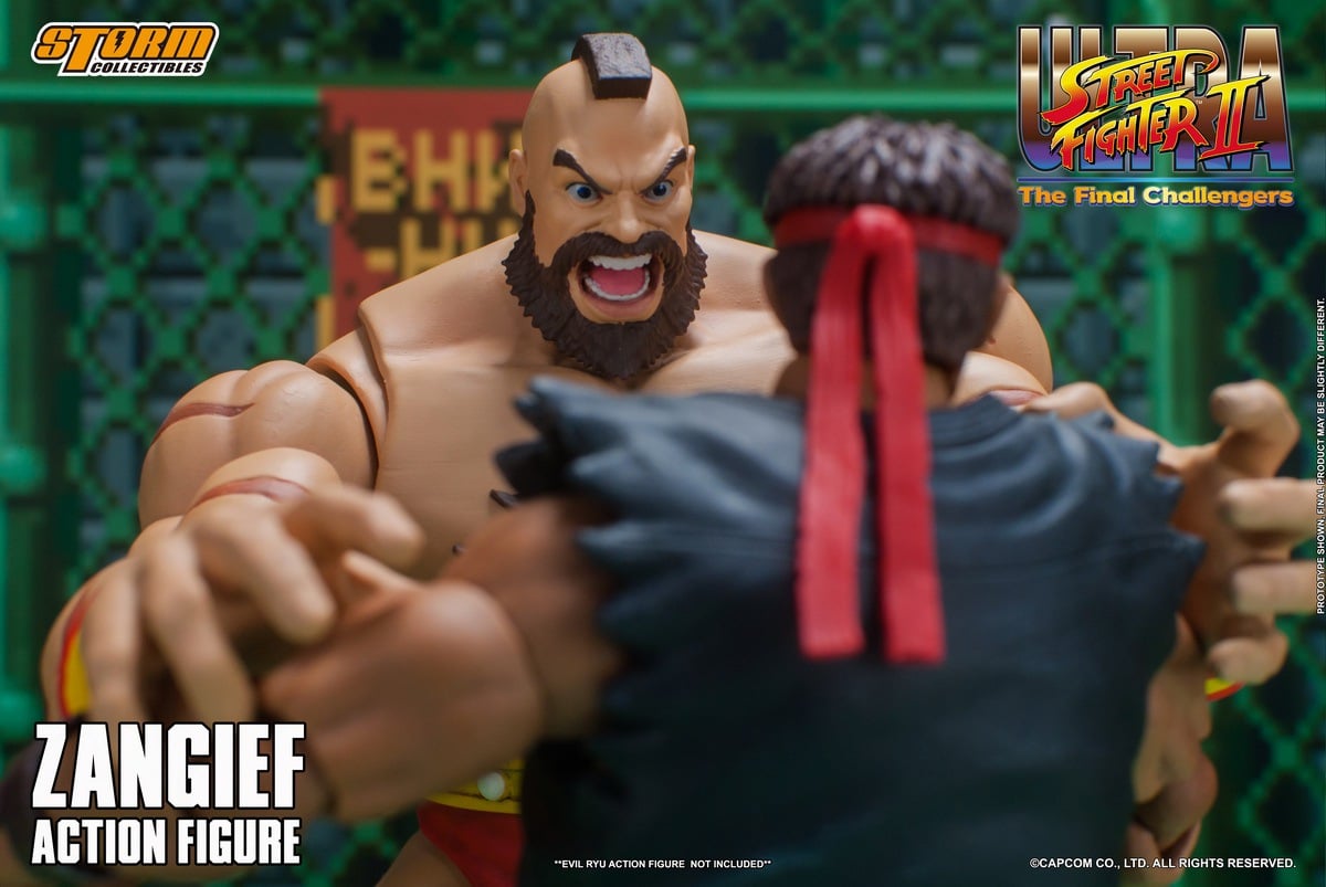 [สั่งจอง]Storm Toys CPSF22 1/12 : ULTRA STREET FIGHTER II - ZANGIEF