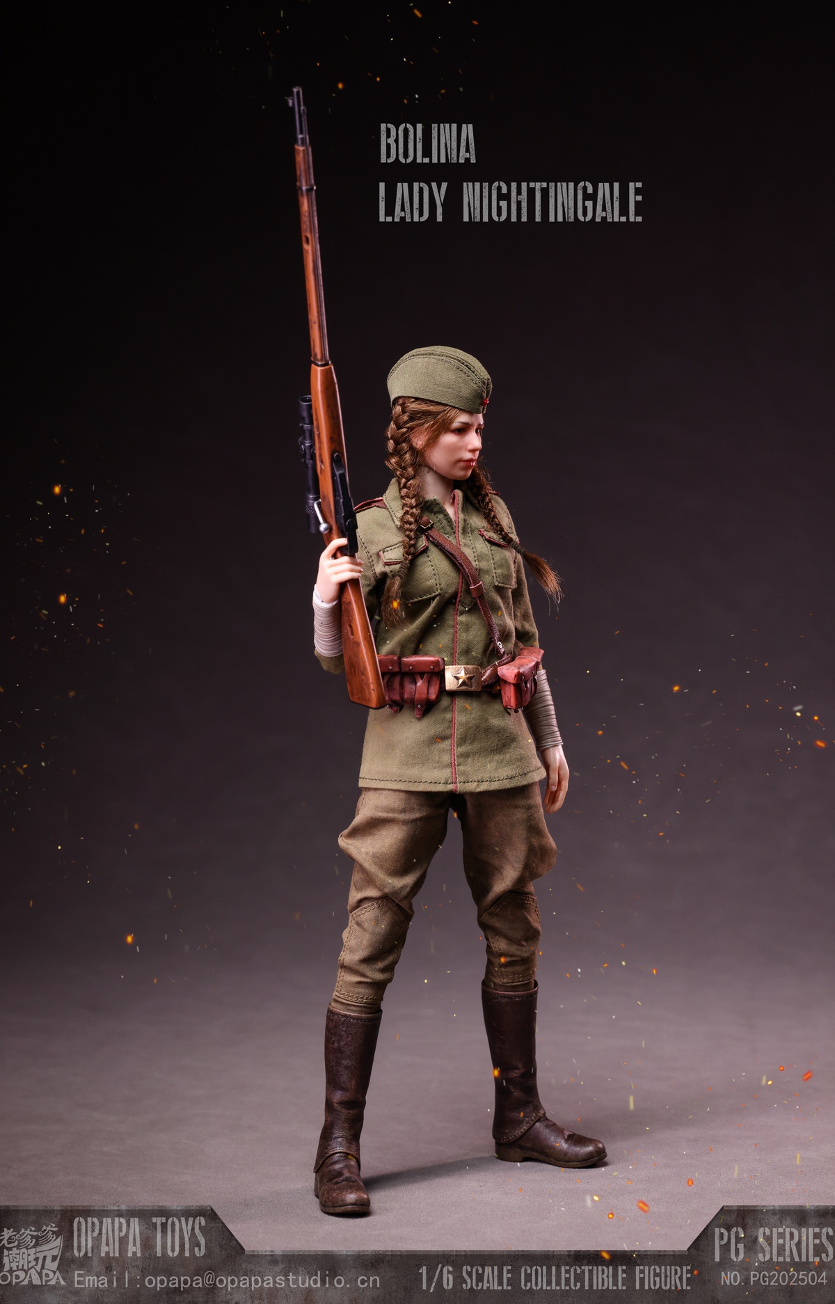 [สั่งจอง]OPAPA TOYS 1/6 - PG202502 : Bolina-Lady Nightingale (Winter Version)