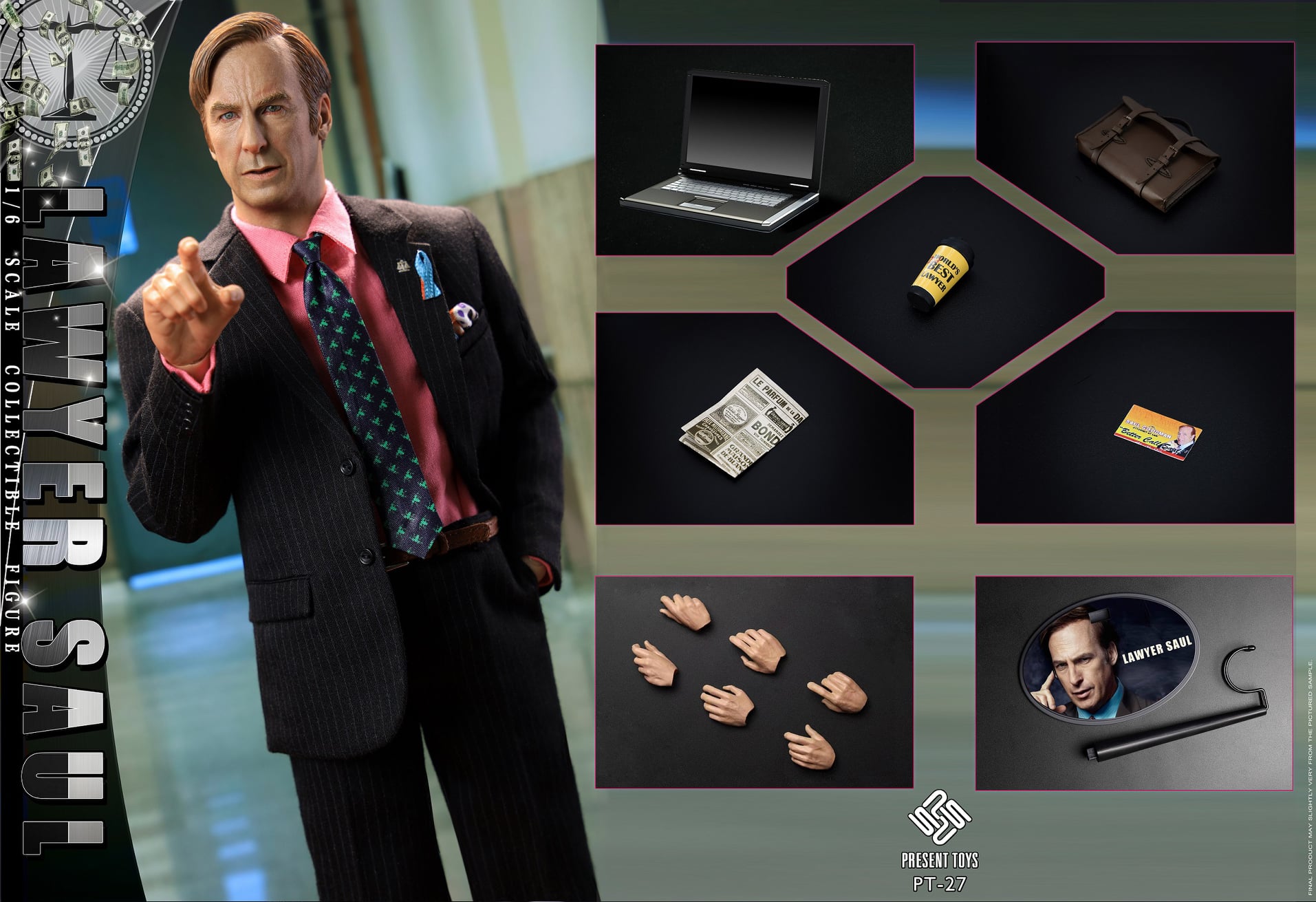 [สั่งจอง]PRESENT TOYS PT-sp27 1/6 : Lawyer Saul