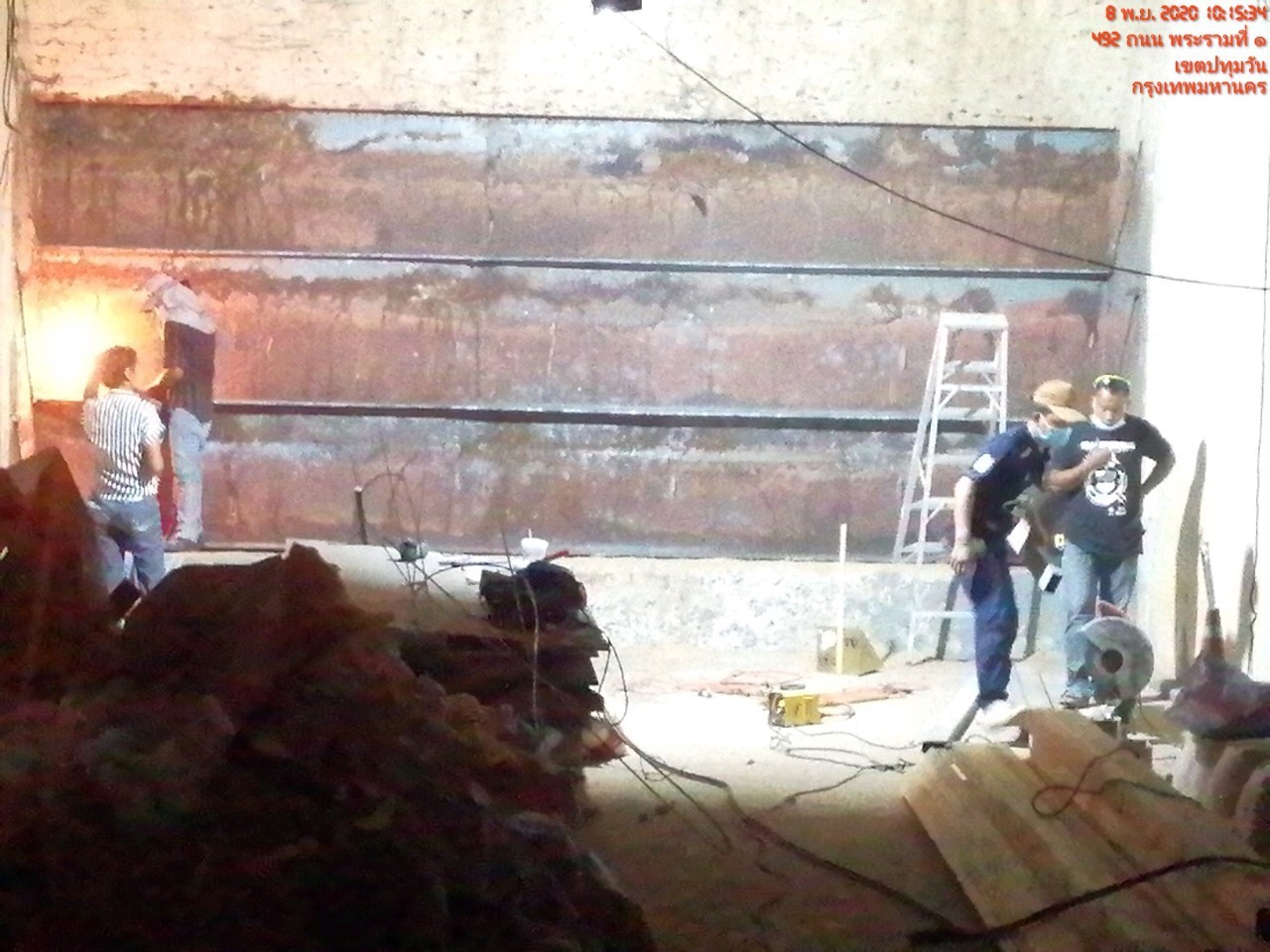 กองพิสูจน์หลักฐานกลาง สำนักงานตำรวจแห่งชาติ ปรับปรุงห้องทดสอบอาวุธปืน