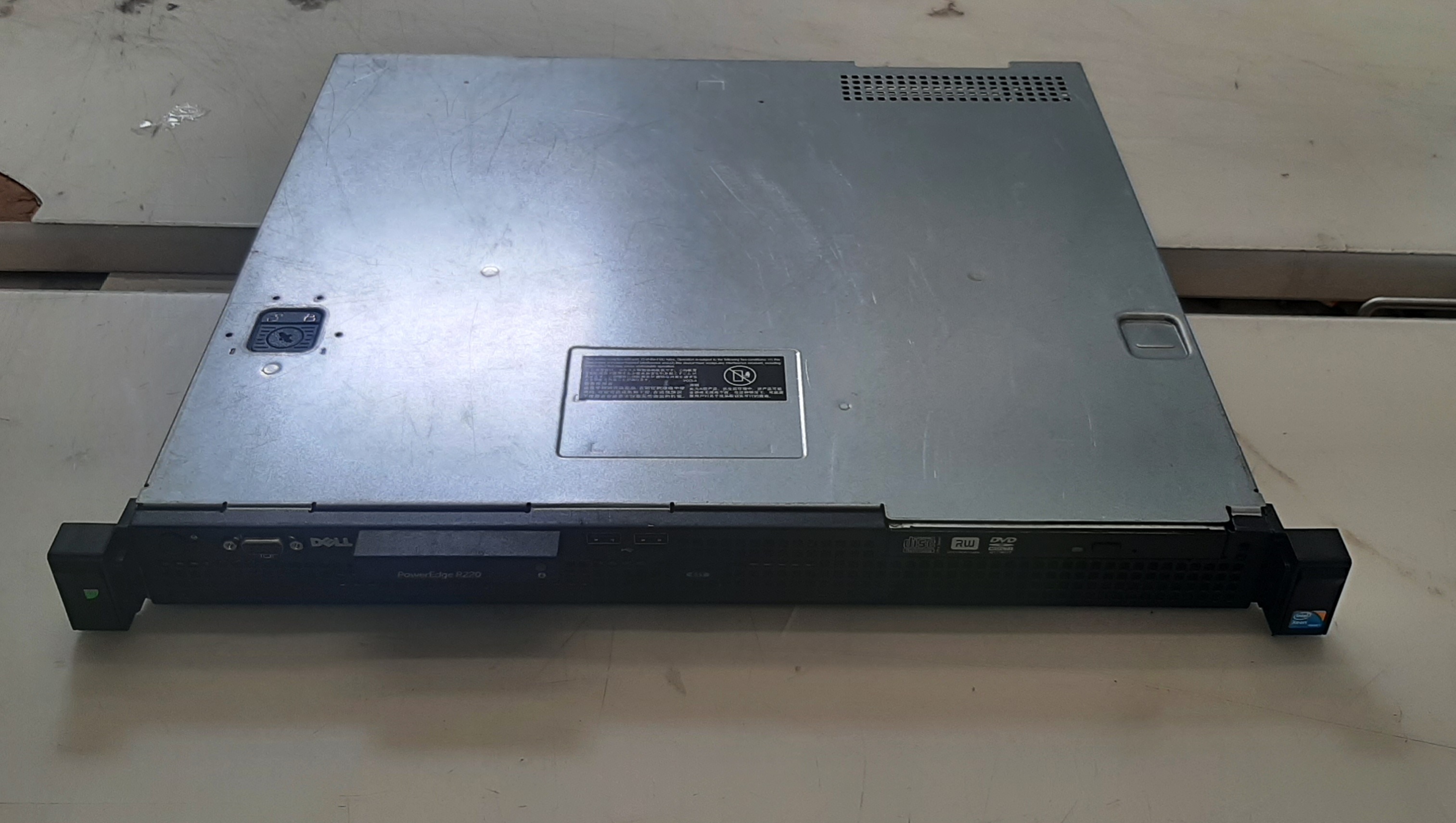 เซิร์ฟเวอร์มือสอง ราคาดี ประกันร้าน Dell PowerEdge R220 (i5-4570 Ram8GB HDD500GB) พร้อมราง Rack A6