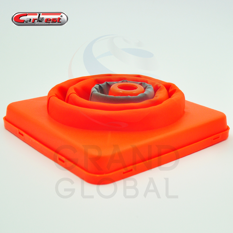 CAR BEST กรวยยาง กรวยจราจร กรวย ไฟไซเรน ไฟกระพริบ ไฟฉุกเฉิน ขนาดเล็ก พกพา พับเก็บได้ วาง เมื่อ รถเสีย รถชน ท้องถนน