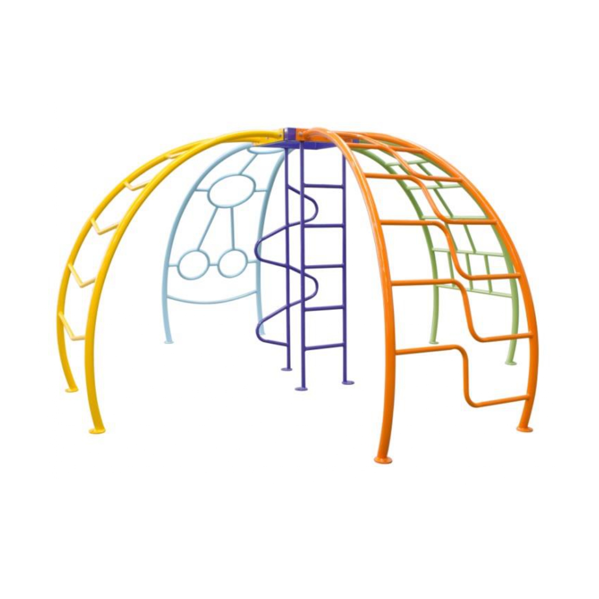 เครื่องออกกำลังกายเด็ก ชุดปีนป่ายโดมผสม ,เครื่องออกกำลังกายกลางแจ้ง, ลานกีฬา, อเนกประสงค์, สนามกีฬา