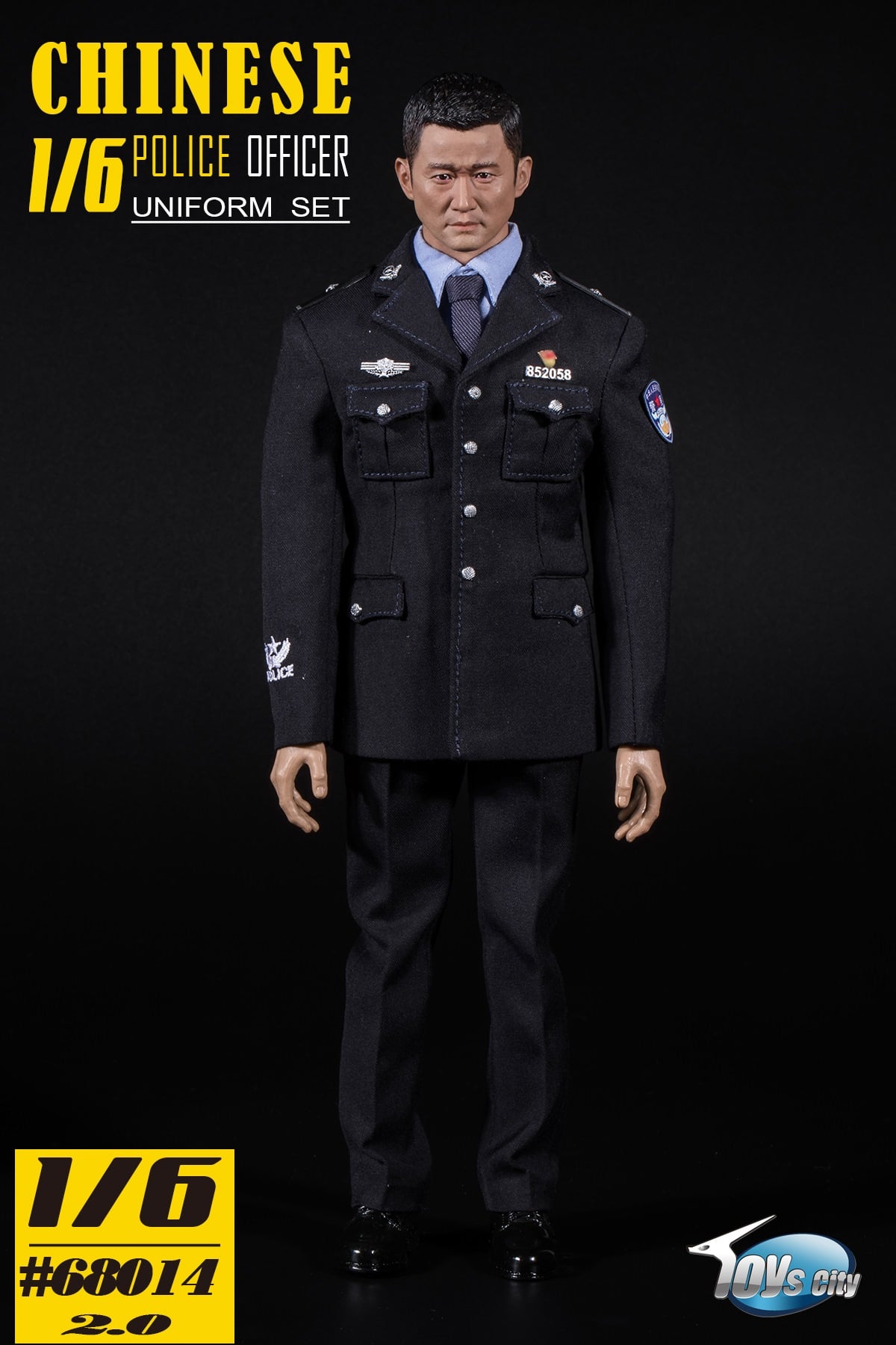 [สั่งจอง]TOYSCITY TGC-68014 1/6 : CHINESE POLICE OFFICER UNIFORM SET 2.0