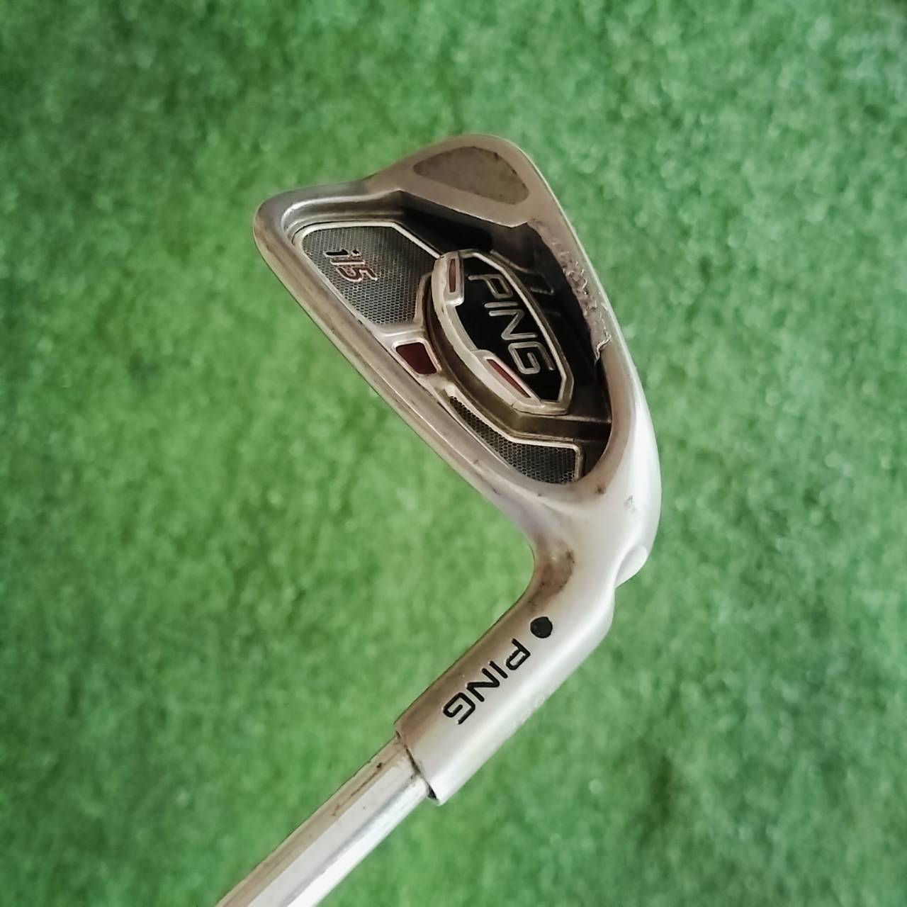 เหล็ก 4 PING i15 หน้าโหดมาก!!! เป็นเหล็กหน้า MILLED ตีติดสปิน ตกหยุด วัสดุพรีเมี่ยมที่เป็นลิขสิทธิ์เฉพาะ PING ไม้กอล์ฟพรีเมี่ยมมือสอง ของแท้ By NakaraLuxurious