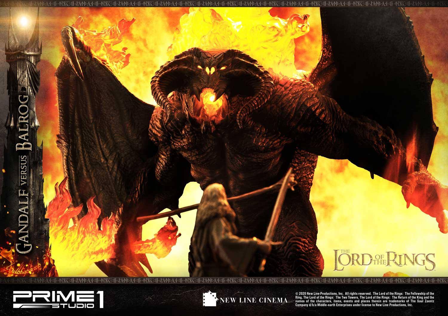 [สั่งจอง]Prime 1 Studio PMLOTR-02: Gandalf vs Balrog