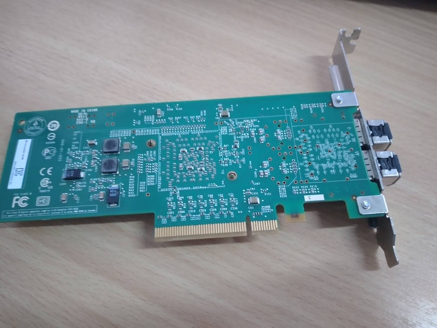 IBM 46M6062 Brocade825 8Gb Dual Port PCIe FC HBA with Two SFP Modules