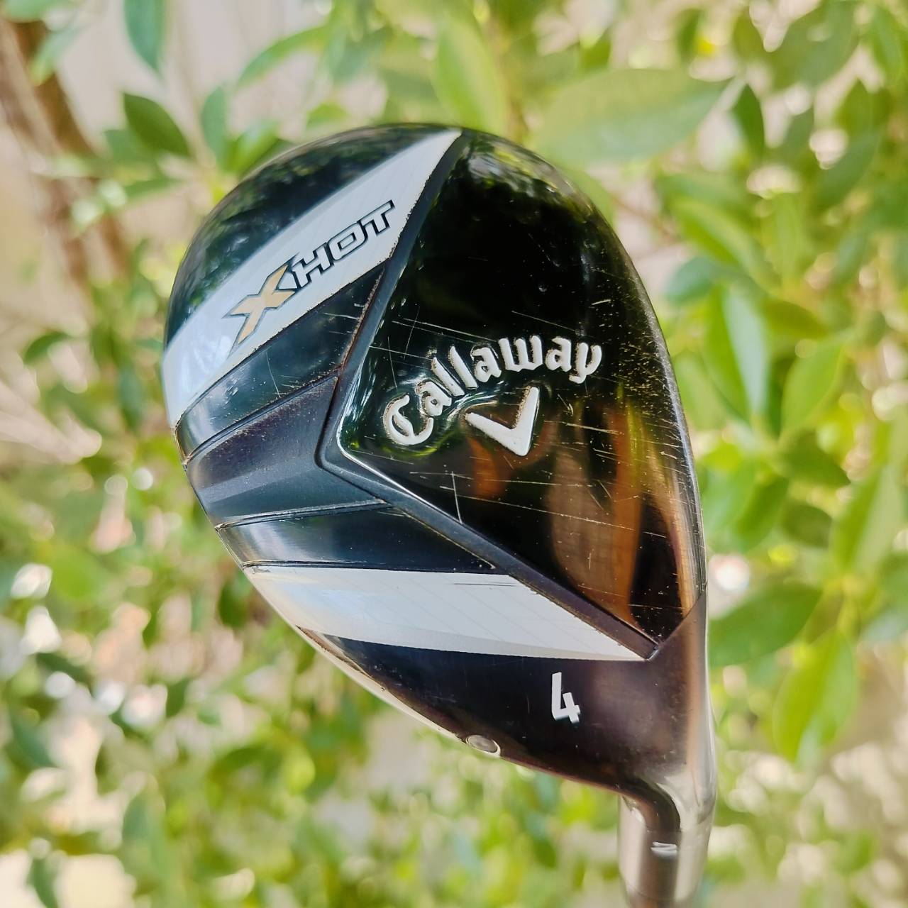 HYBRID4 CALLAWAY X-HOT องศา 22 ก้าน X-HOT FLEX S สภาพสวยสมบูรณ์เดิมๆทุกอย่าง กระดองสวยไม่มีลอยลอดลูก ตีดีมากๆ ตีง่ายและดุดัน ไม้กอล์ฟพรีเมี่ยมมือสอง ของแท้ By NakaraLuxurious