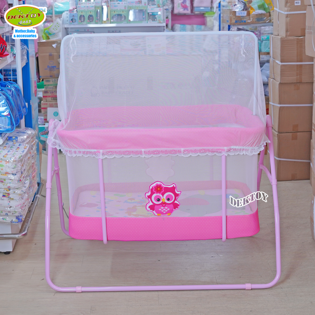 Cradleworld Baby cradle เปลเด็ก เปลไกวเด็กขนาดใหญ่ C942