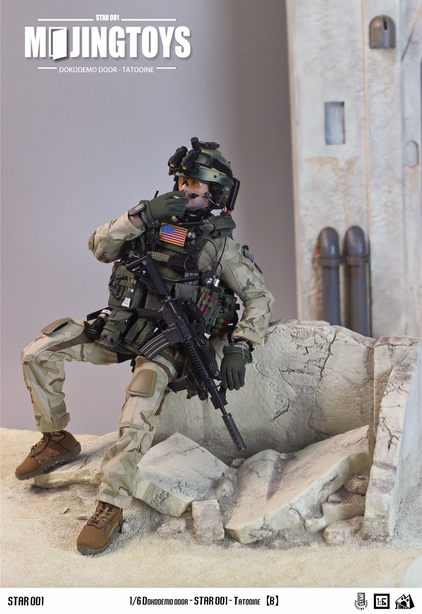 [สั่งจอง]mOjingToys STAR001 1/6 : Dokodemo Door Scene Series - Star Wars Tatooine