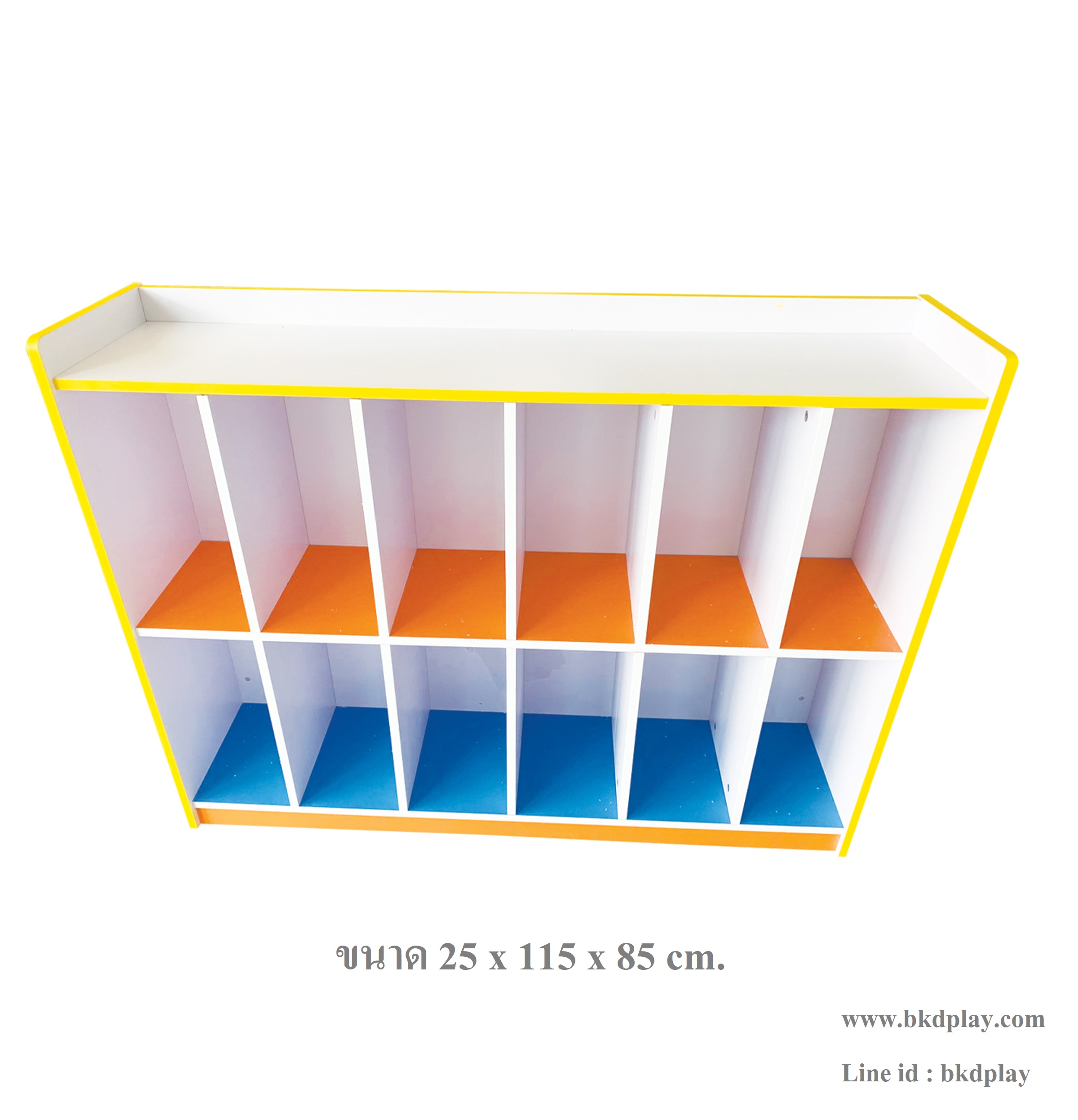 ชั้นวางของไม้ 12 ช่อง เฟอร์นิเจอร์เด็ก, เก็บแฟ้ม ,ใส่หนังสือ ,ใส่กระเป๋าแบบสะพายเด็กอนุบาล,เก็บที่นอนเด็กอนุบาล,ชั้นวางของไม้ ,ตู้ไม้, ชั้นไม้, เฟอร์นิเจอร์ไม้