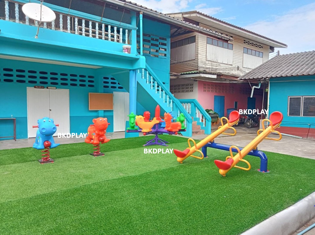 โปรโมชั่นเครื่องเล่นสนาม ม้าหมุน เครื่องเล่นสนามเด็ก ในร่ม กลางแจ้ง พร้อมส่ง
