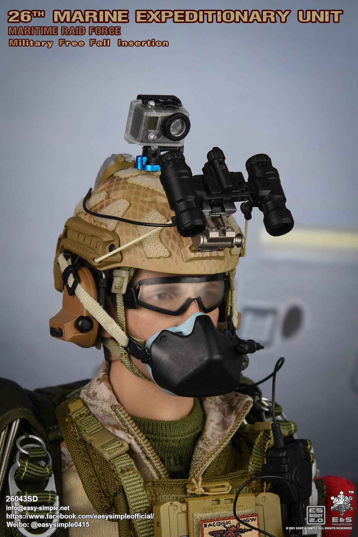 [สั่งจอง]Easy&Simple 26043S : 31ST MEU MRF Military Free Fall Insertion