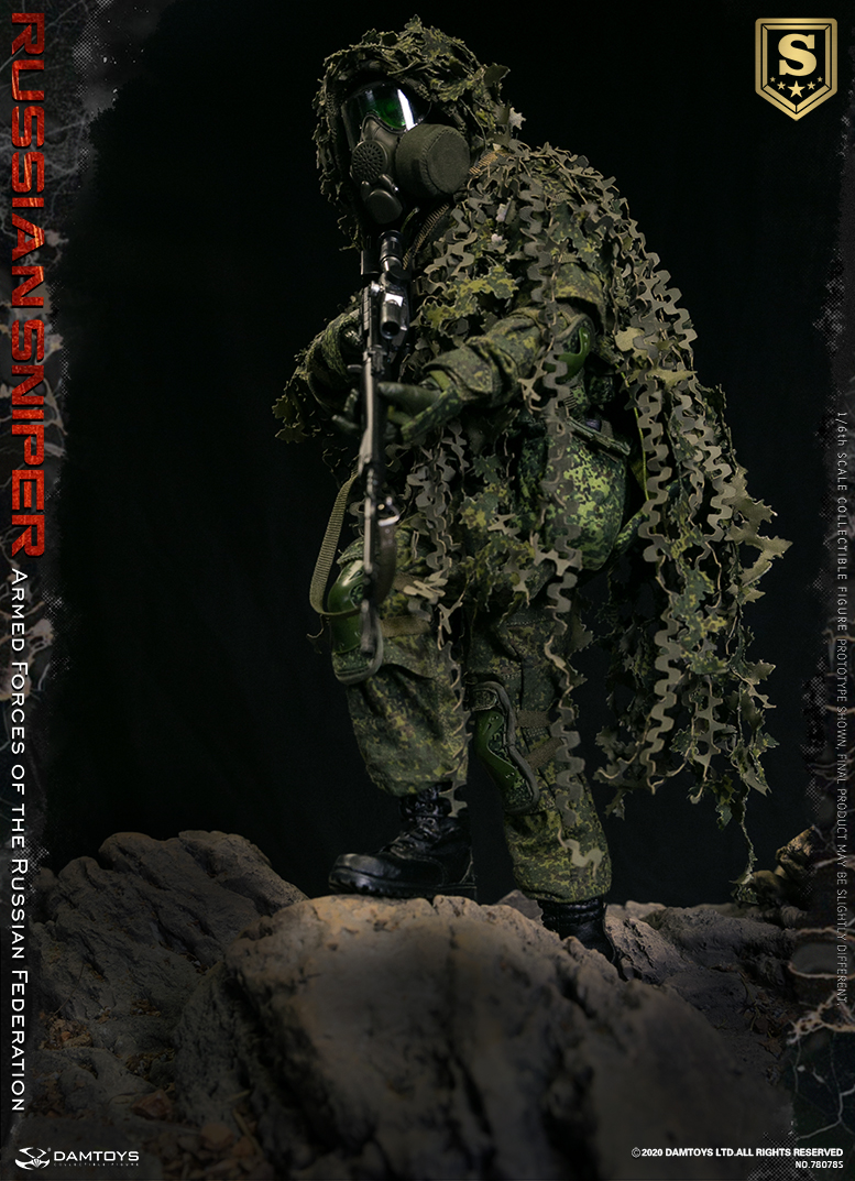[พร้อมส่ง] DAMTOYS 78078S 1/6 Armed Forces of the Russian Federation - RUSSIAN SNIPER SPECIAL EDITION