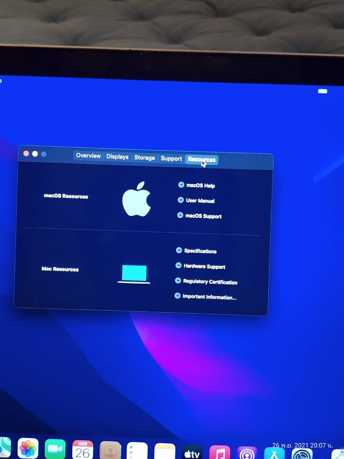 โน้ตบุ๊ค Notebook MacBook Pro 2017 Touch Bar 13 inch