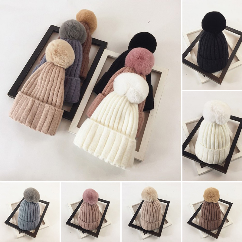 หมวกกันหนาว หมวกไหมพรมกันหนาว บุขน กันหนาวติดลบ ใส่ได้ทั้งชาย-หญิง (มี 6 สี)