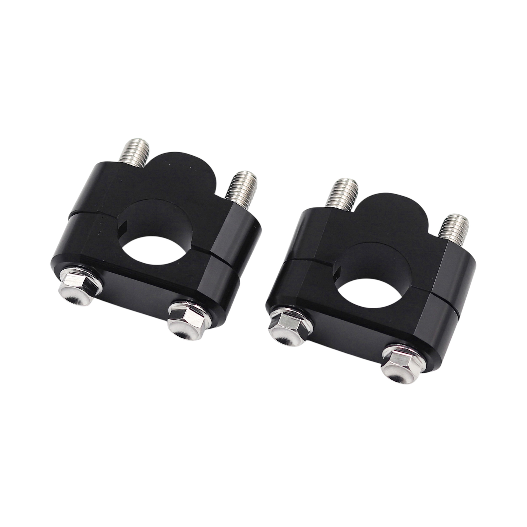 ตุ๊กตาแฮนด์ ZETA Bar Rise Kit H:19mm 22.2mm Bar Black