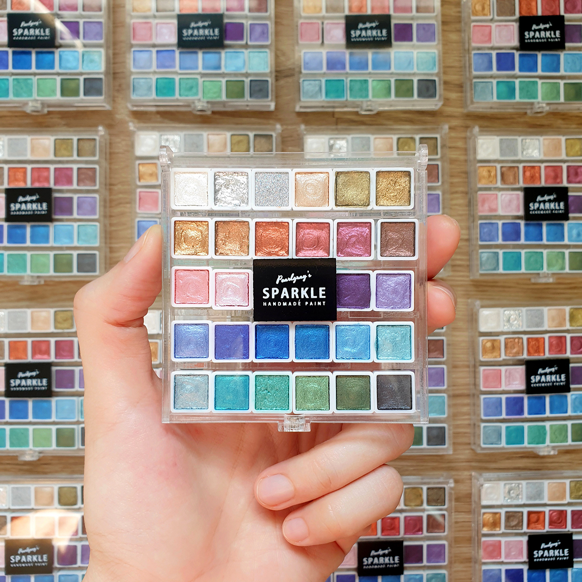 [ HANDMADE WATERCOLOR ] 30 COLORS BOX SET 0.5 ML