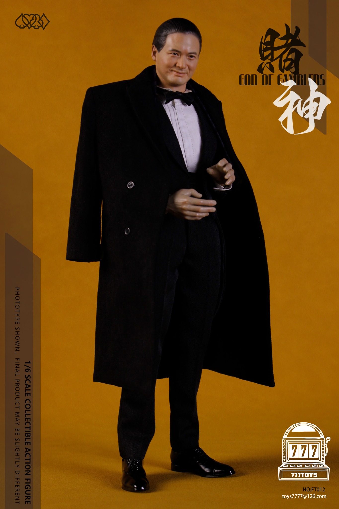 [สั่งจอง]777TOYS NO.FT012 1/6 Gambling God Mr. Gao