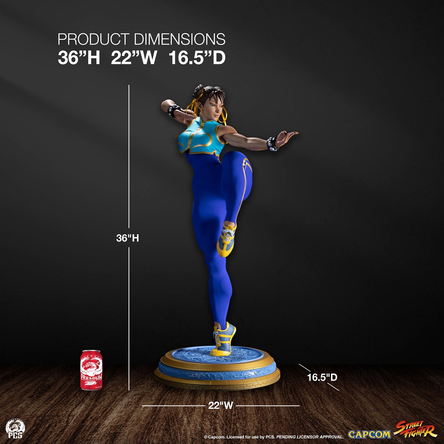 [สั่งจอง]PCS Chun-Li 1/2 (Street Fighter)