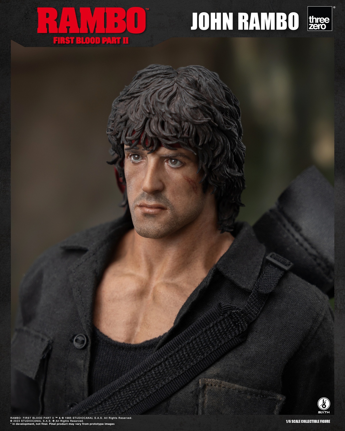 [สั่งจอง] Threezero 1/6 : Rambo First Blood Part II