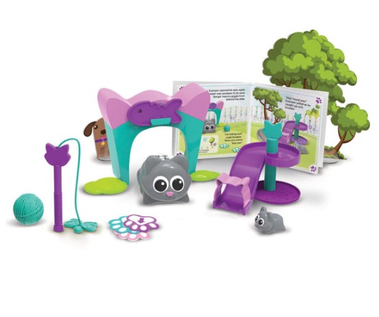 ชุดออกแบบโค้ดดิ้งกับเจ้าแมวน้อยจอมซน ของเล่นเสริมพัฒนาการ, ของเล่นเด็กอนุบาล, สื่อการสอนเด็กอนุบาล พร้อมส่ง