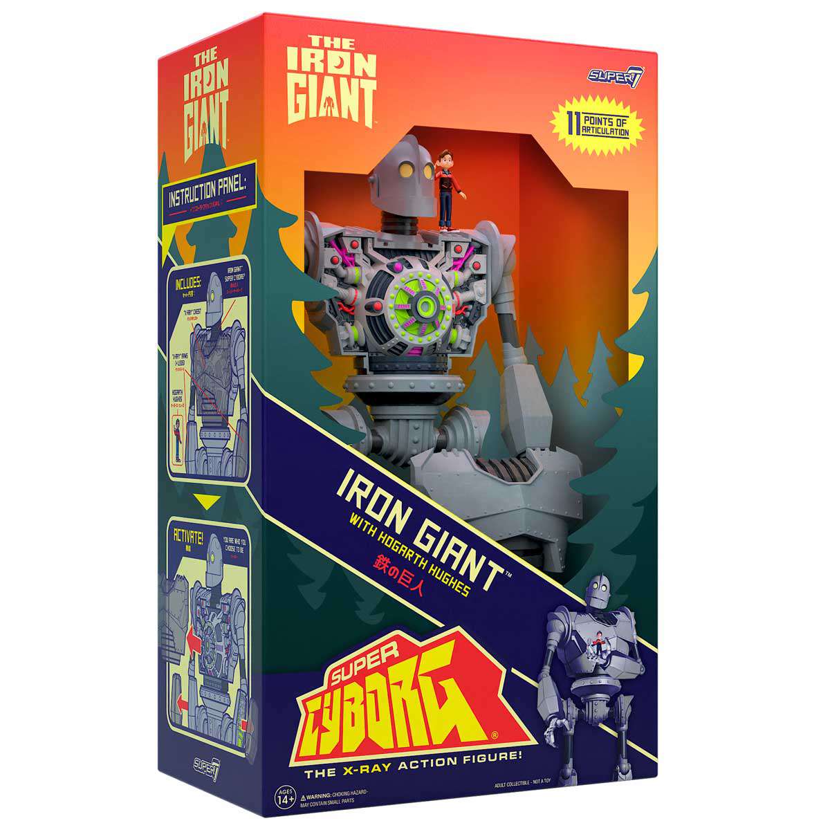 [สั่งจอง] Super7 11" : The Iron Giant Super Cyborg Full Color Ed.