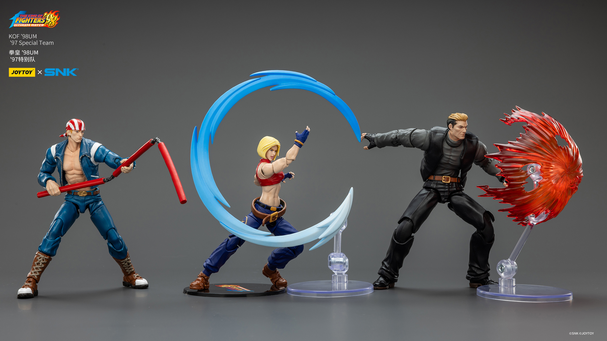 [สั่งจอง] Joy Toy 1/18 : KOF'98UM '97 Special Team