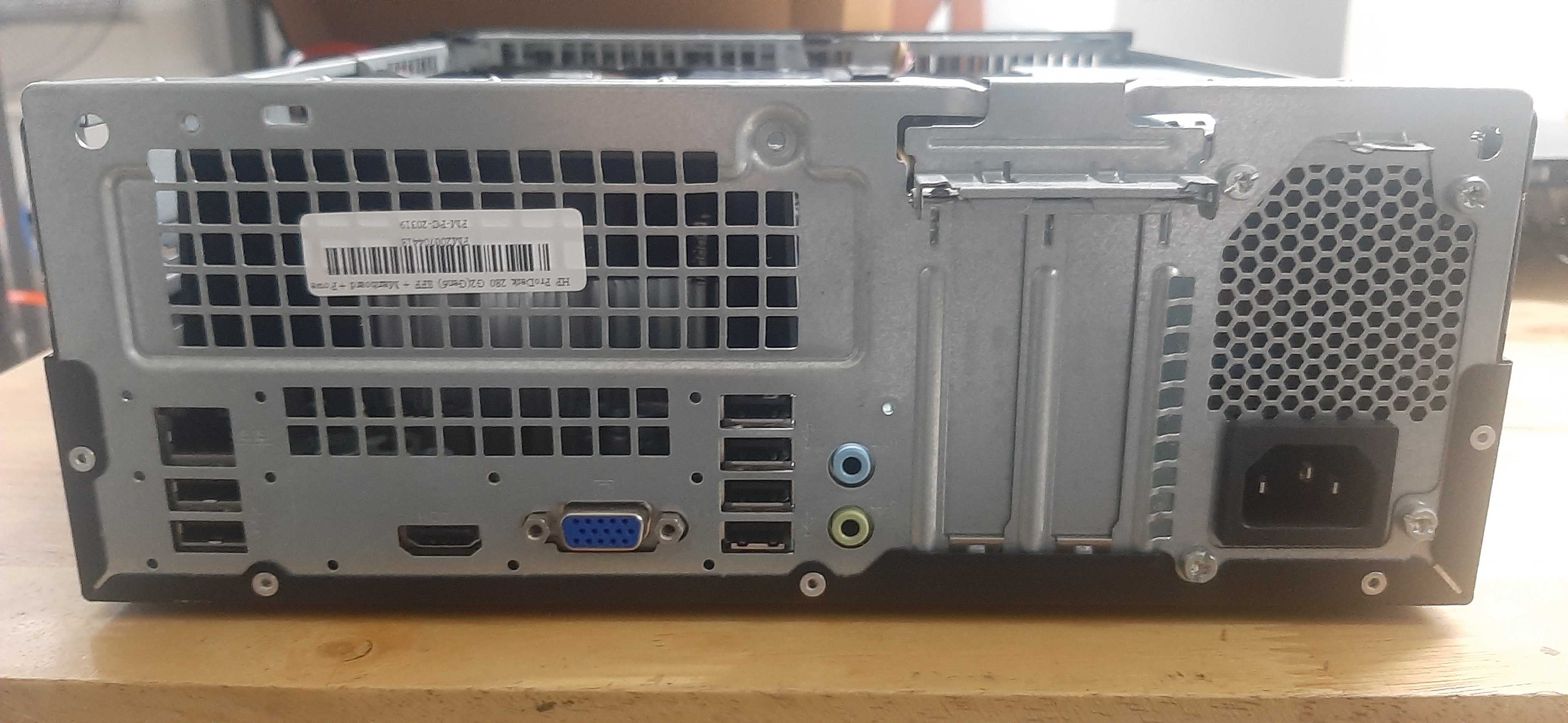 คอมมือสองสภาพดี HP 280 G2 SFF (i3-6100 Ram 8 GB SSD 120 GB ครบชุด พร้อมจอ 22 นิ้ว) ดูแลดี มีประกัน