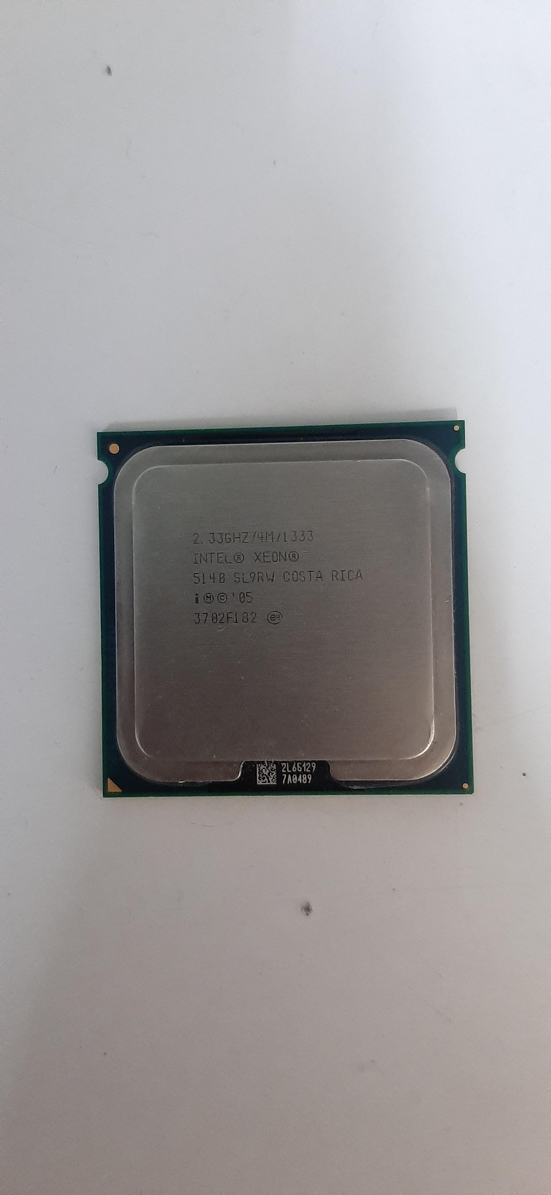 ซีพียูอะไหล่มือสอง Intel Xeon 5140 LGA771 (2.33 GHz 2Cores 2Threads)ประกันร้าน 1 เดือน