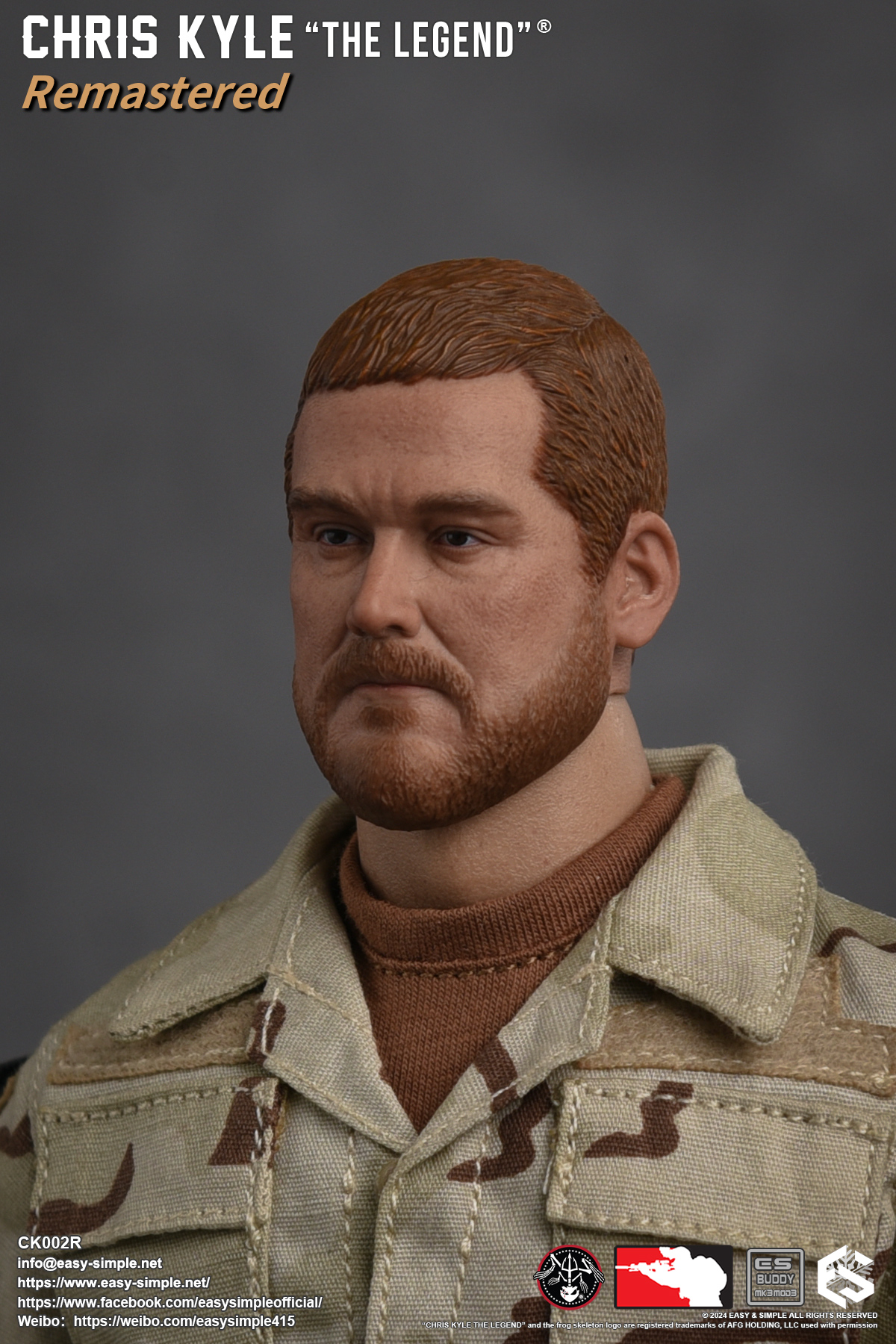 [สั่งจอง] BlackOpsToys X Easy&Simple 1/6 : Chris Kyle "The Legend" Remastered