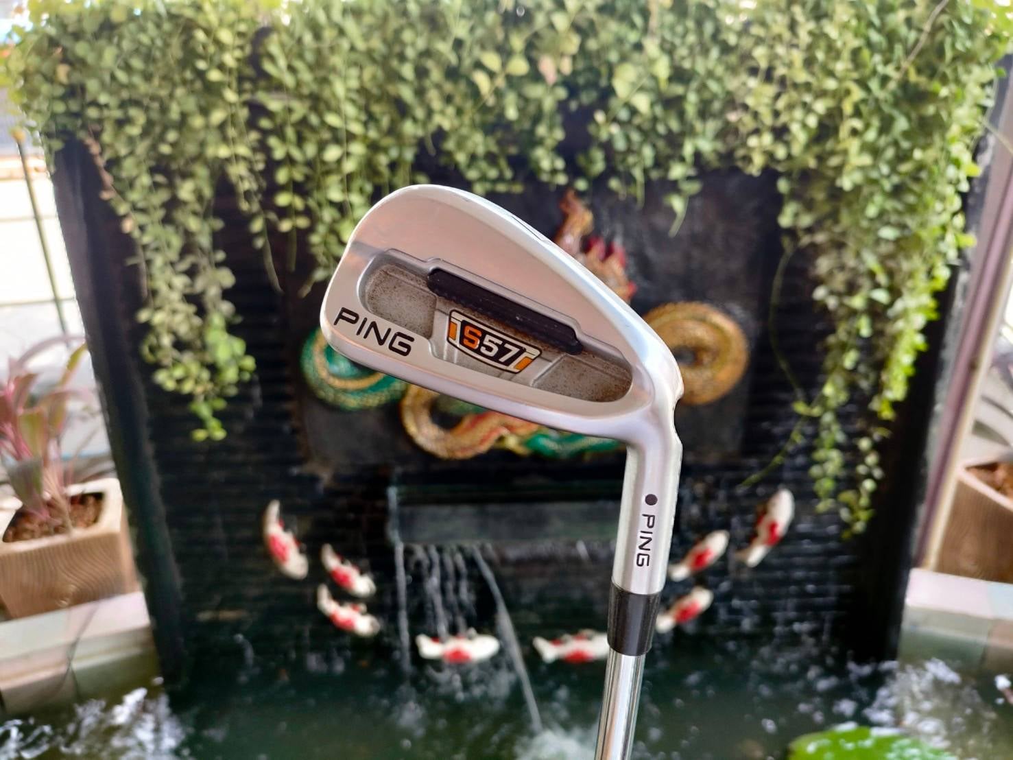 ชุดเหล็ก PING S57 ครบชุด ก้าน N.S.PRO 950 FLEX R จุดดำ