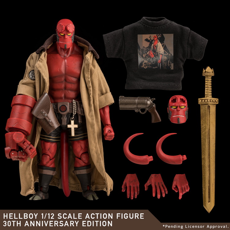 [สั่งจอง] Sentinel 1000Toys 1/12 - Hellboy 30th Anniversary Edition